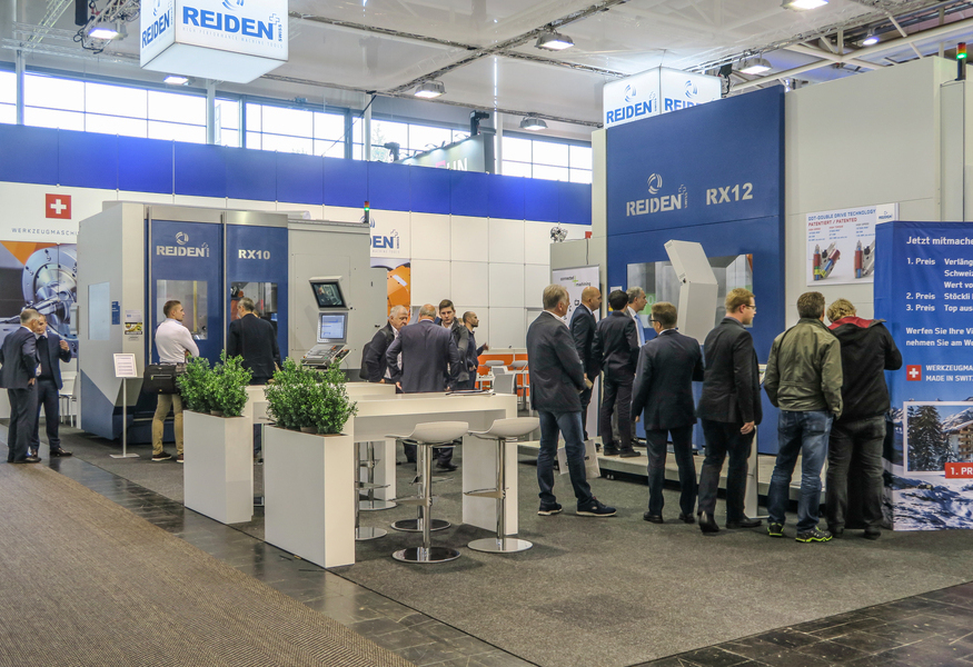 Machines at the fair | © Reiden Technik AG Machines at the fair | © Reiden Technik AG